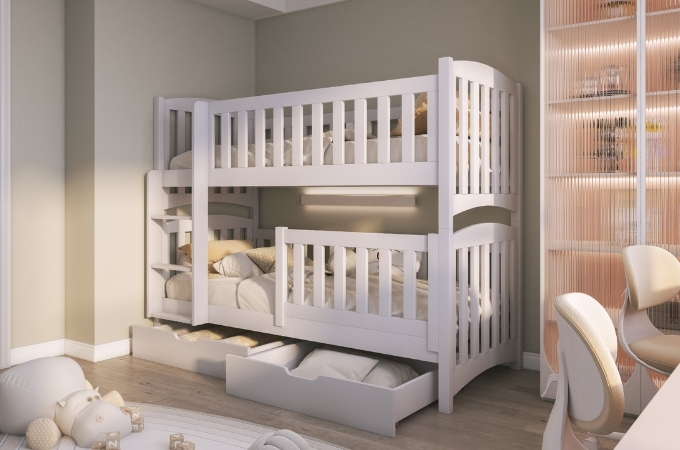 Detská poschodová posteľ RANDALL